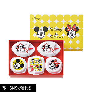 ミッキー&ミニー ポップトーン 電子レンジ容器5PC
