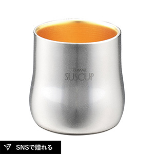 ファッションタンブラーさくら（内面金メッキ） 230ml