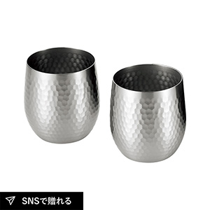 SUSCUP 鎚 サス鎚目ロックカップ340ml 2P