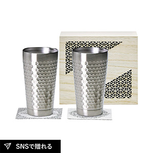 TUCHIME 2層タンブラーペア木箱入