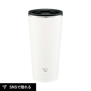 象印 ステンレスタンブラー450ml（ペールホワイト）