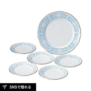 【送料無料】ノリタケ レースウッドゴールド パーティーセット