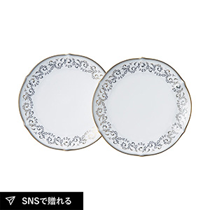 ノリタケ ソフィランス プレートペアセット