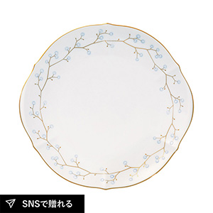 ノリタケ ホワイトベル パーティープレート
