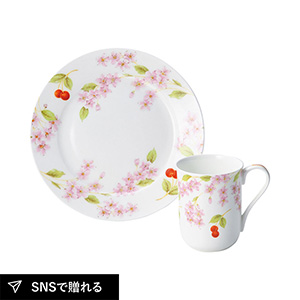 エインズレイ チェリーブロッサムハピネス モーニングセット