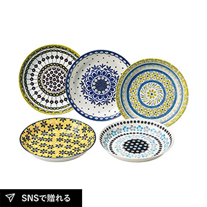 Table Talk Presents ポタリーフィールド スープカレー皿セット