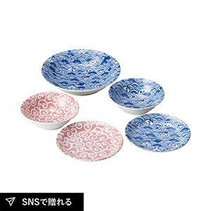 愛sayama ねこだらけ 和柄サラダセット