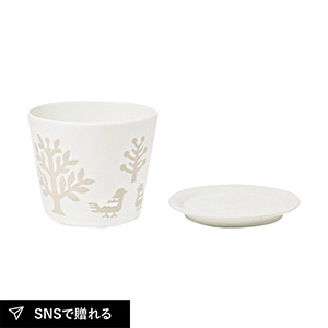 再生陶器 エマージュ カップ&小皿セット