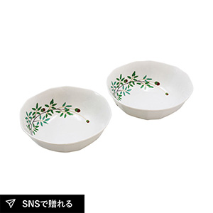 香蘭社 われもこう ペア中鉢