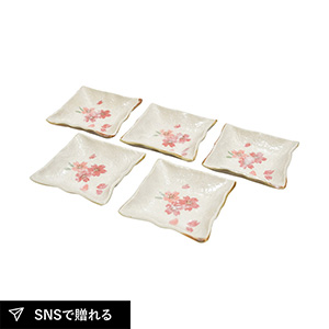 春うらら 銘々皿揃