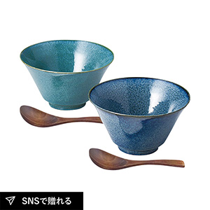 インスタン丼ペア（釉変わり）