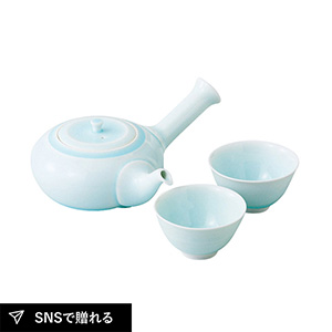 波佐見焼 青磁 一服茶器