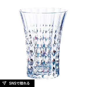 クリスタルダルク レディーダイヤモンド ハイボールグラス