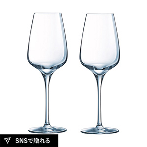 シェフ&ソムリエ シューブリム ワイングラスペア