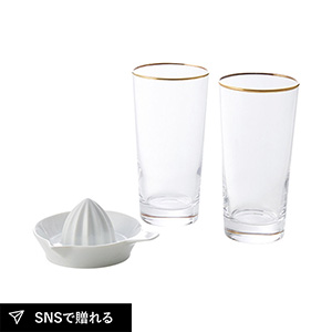 おうち居酒屋 レモン搾り&サワーグラス2P