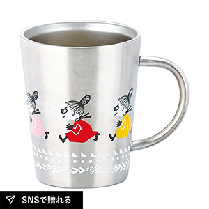 ムーミン 二重マグ（リトルミイ）