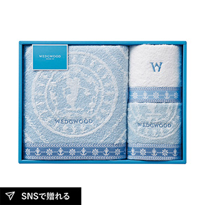 ウェッジウッド バス1P・ウォッシュタオル2P
