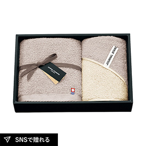 ジャーナルスタンダードファニチャー ダブル フェイス1P・ウォッシュタオル1P