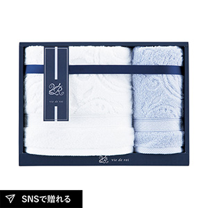 vie de roi 今治タオルオーヴ バス1P・フェイスタオル1P