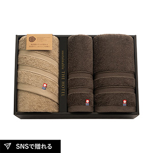 愛媛今治 ホテル仕様タオル フェイス2P・ゲストタオル1P