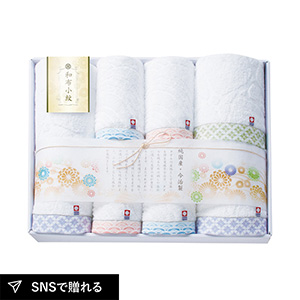 和布小紋 バス3P・フェイスタオル4P