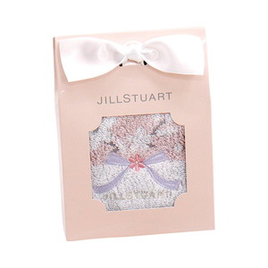 ジルスチュアート クオーレ タオルハンカチ（ピンク）