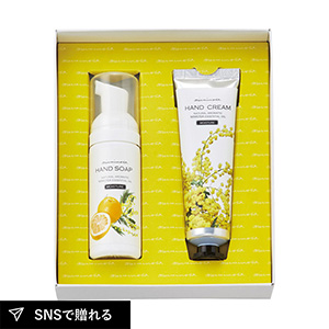 ミアミモザ ハンドクリーム&ハンドソープ