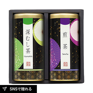 銘茶百科 宇治森徳 銘茶詰合せ 優舞 A