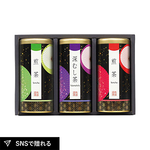 銘茶百科 宇治森徳 銘茶詰合せ 優舞 B