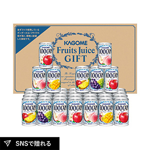 カゴメ 100%フルーツジュースギフト C