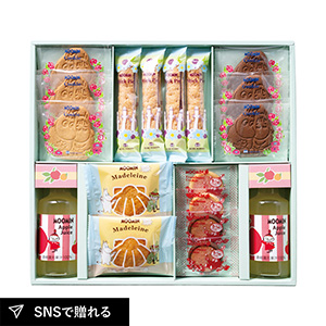 ムーミン ジュース&スイーツセット B