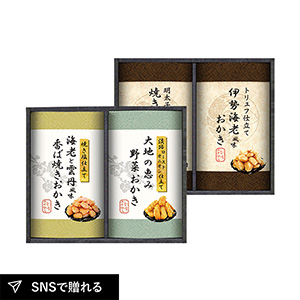 尾張日天製菓 職人こだわりおかき詰合せ C