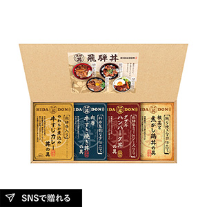 飛騨高山ファクトリー こだわり飛騨丼詰合せ B