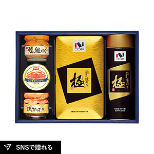 ニコニコのり 焼のり・味のり・カニ缶・瓶詰詰合せ