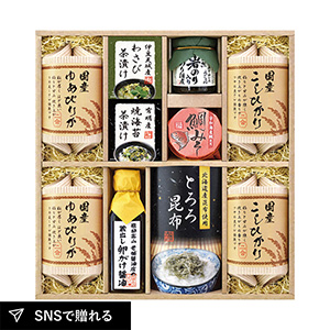 美食ファクトリー 蔵出し卵がけ醤油と美味しい米ギフト C