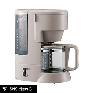 象印 コーヒーメーカー 珈琲通 （グレイリッシュブラウン）