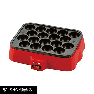 HOME SWAN 着脱式 角型 電気たこ焼き器