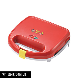 ミッキー&ミニー ホットサンドメーカーW