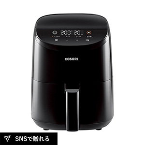 【送料無料】VeSync COSORI ミニノンフライヤー Lite 211 Combo（ブラック）