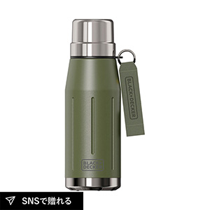 BLACK+DECKER 真空ステンレスタンブラー 650ml（グリーン）