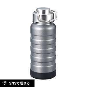 マインドフリー ステンレスボトル 550ml（グレー）