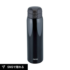 フォルテック・パーク ワンタッチ栓マグボトル 800ml（ブラック）