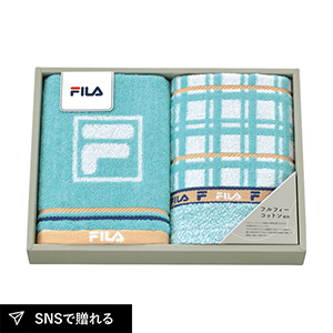 FILA フェイスタオル2P