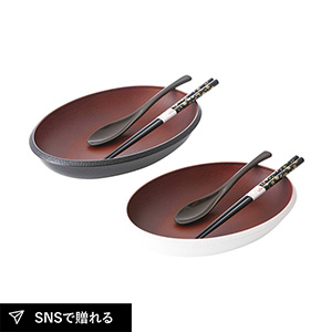 MAKOTOjapan ファミーユ オーバルプレートペアBセット