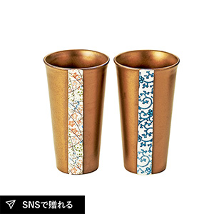 神楽 ビアジョッキペア