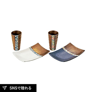 神楽 カップ＆トレーペア