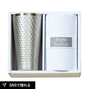 タンブラー＆マイクロファイバークロスセット