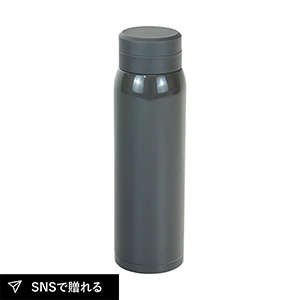 モテコ スクリュー栓マグボトル500ml（グレー）