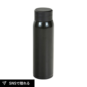 モテコ スクリュー栓マグボトル500ml（ブラック）