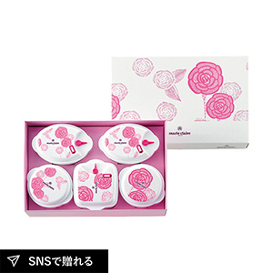 マリ・クレール 電子レンジ容器5pc